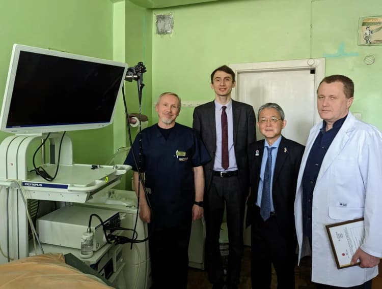 Сучасне медичне обладнання передано Білоцерківській міській лікарні №2 за підтримки Уряду Японії