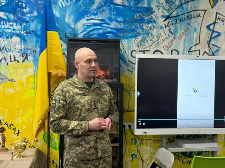 У Моршині відкрили арттерапевтичний простір для реабілітації військових